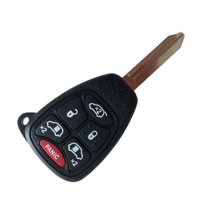 5+1 Buttons 434MHz Remote Heady Key for Chrysler Dodge Jeep