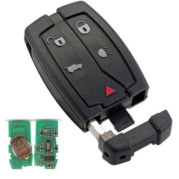 5 Button Smart Remote Key 433MHz 315MHz Fob for LandRover Freelander LR2 2007-2013 with PCF7945A Chip NT8-TX9 No Mark
