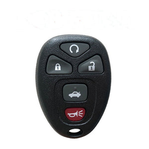 5 Buttons 315 MHz Remote Control for Buick Chevrolet GMC Saturn - KOBGT04A