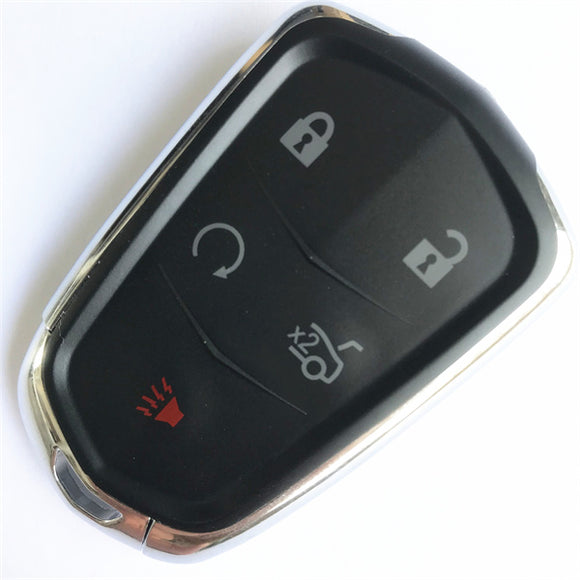 5 Buttons 315MHz Smart Proximity Key for 2014-2019 Cadillac ATS ATS-V CTS Sedan XTS Escalade - HYQ2AB