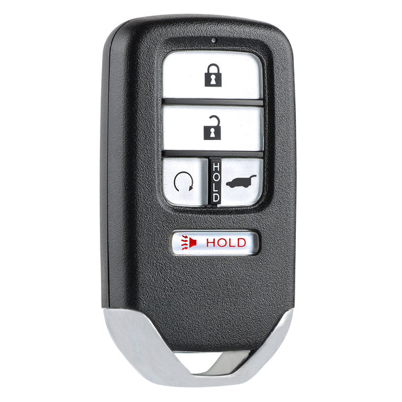 5 Buttons 433MHz NCF2951X / HITAG 3 / 47 CHIP Keyless Go / Entry Car Key For Honda Pilot Elite Civic CR-V 72147-TG7-A11