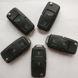 5 pieces Xhorse VVDI 2 Buttons VW B5 Type Universal Remote Control - with Blades & Logos - XKB508EN
