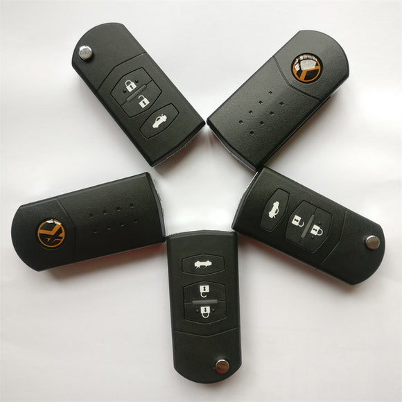 5 pieces Xhorse VVDI 3 Buttons Mazda Type Universal Remote Control - XKMA00EN