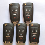 5 pieces Xhorse VVDI GM Wireless Universal Remote Key - XNBU01EN - Comes with Blades & Logos