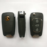5 pieces Xhorse VVDI Hyundai Type 3 Universal Remote Control - XKHY02EN - with Blades & Logos