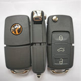 5 pieces Xhorse VVDI VW B5 Type Universal Remote Control - XKB501EN - with Blades & Logos
