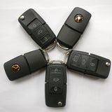 5 pieces Xhorse VVDI VW B5 Type Universal Remote Control - XKB501EN - with Blades & Logos