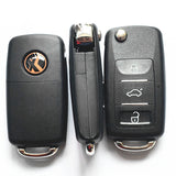 5 pieces Xhorse VVDI VW B5 Type Universal Remote Key - XKB510EN - WaterProof - with Blades & Logos