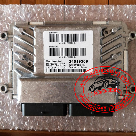 New Engine Computer Continental ECU 5WY5926E 24519309 for SGMW