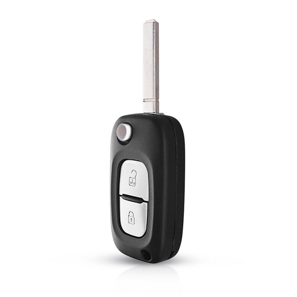 5pcs Flip Remote Control Key Case Shell for Renault Clio Megane Kangoo Modus 2 Button VA2
