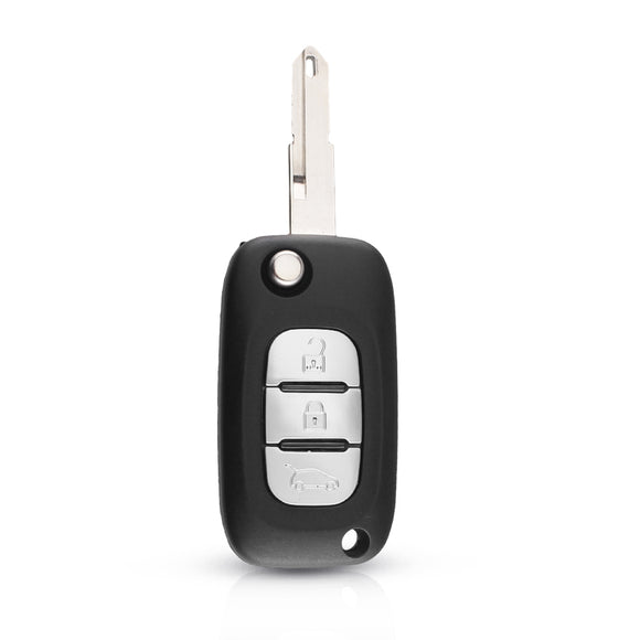 5pcs Flip Remote Control Key Case Shell for Renault Clio Megane Kangoo Modus 3 Button NE73