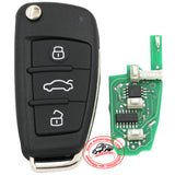 5pcs KD B02-A6L Universal Remote Control Key 3 Button (KEYDIY B Series)
