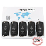 5pcs KD B08-3 Universal Remote Control Key 3 Button (KEYDIY B Series)