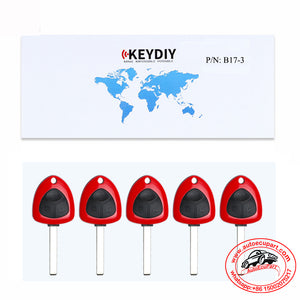 5pcs KD B17-3 Universal Remote Control Key 3 Button (KEYDIY B Series)