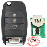 5pcs KD B19-3 Universal Remote Control Key 3 Button (KEYDIY B Series)