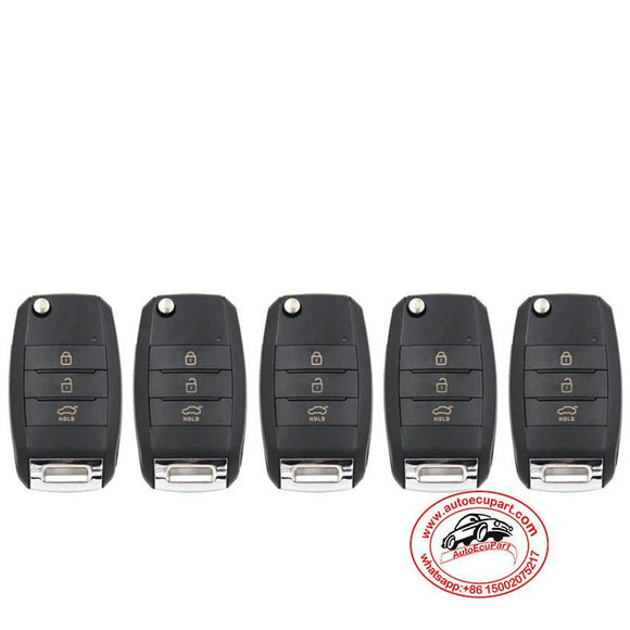 5pcs KD B19-3 Universal Remote Control Key 3 Button (KEYDIY B Series)