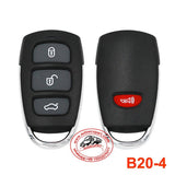 5pcs KD B20-3+1 Universal Remote Control Key 4 Button (KEYDIY B Series)