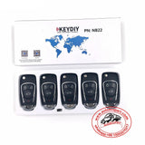 5pcs KD NB22 Universal Multi-functional Remote Control Key 4 Button (KEYDIY NB Series