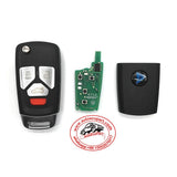 5pcs KD NBNB27-4 Universal Multi-functional Remote Control Key 3 Button (KEYDIY NB Series)