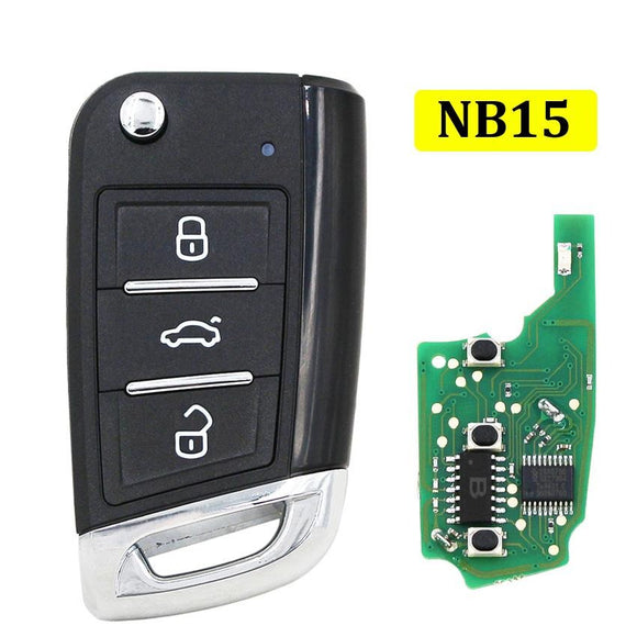 5pcs KEYDIY KD NB15 Universal Remote Control Key 3 Button (NB Series)