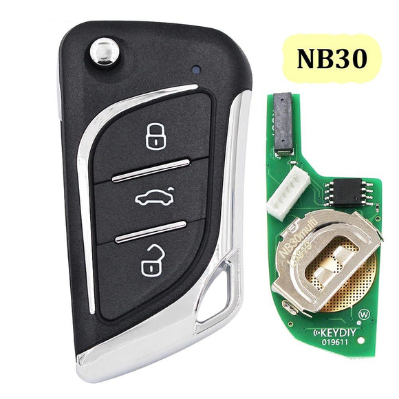 5pcs KEYDIY KD NB30 Universal Remote Control Key 3 Button (NB Series)