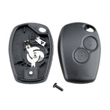 5pcs Remote Control Key Shell Case for Renault Duster Megan Modus Clio Kangoo Logan Sandero 2 Buttons VA2