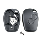 5pcs Remote Control Key Shell Case for Renault Duster Megan Modus Clio Kangoo Logan Sandero 2 Buttons VAC102