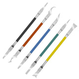 5pcs/Set CPU NAND Remover BGA Knife Remove Glue Disassemble IC Chip Repair Thin Blade