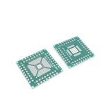 5pcs/set QFP32 QFP40 QFP48 QFP56 QFP64 SMT to DIP64 Adapter PCB Board Converter Plate 0.5mm 0.8 mm