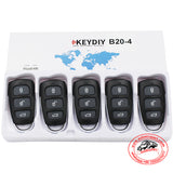 5pcs KD B20-4 Universal Remote Control Key 4 Button (KEYDIY B Series)