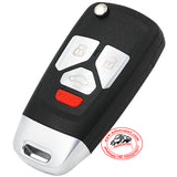 5pcs KD NB26-4 Universal Multi-functional Remote Control Key 4 Button (KEYDIY NB Series)