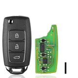 5pcs/lot Xhorse XKHY05EN HYU.D style Wired Universal Remote Key Fob 3 Button for VVDI Key Tool (English Version)