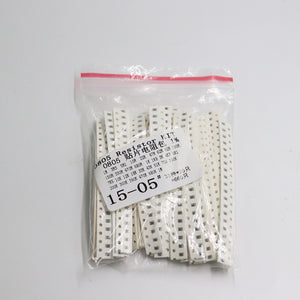 660pcs/kit #0805 SMD Resistor 1ohm-1M ohm 1% (33valuesX 20pcs)