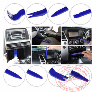 4pcs/set (Good quality) Plastic Trim Removal Tool Car Radio Panel Interior Door Clip Panel Trim Dashboard Car Repair Tool Kit
