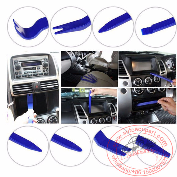 4pcs/set (Good quality) Plastic Trim Removal Tool Car Radio Panel Interior Door Clip Panel Trim Dashboard Car Repair Tool Kit