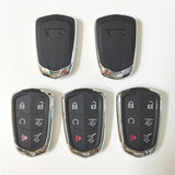 6 Buttons Remote Key Case Fob Shell With Blade #13580794 for Cadillac Escalade/Escalade ESV 2015 2016 2017 2018 5pcs