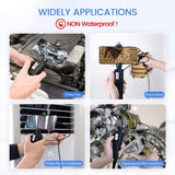 6mm Flexible Industrial Endoscope Camera 360 Degree Borescope Inspection Camera for Android iOS