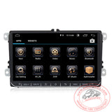9" Android 8.1 Car Radio DVD DVR Camera GPS Navigation 1024*600 HD for VW GOLF 5, Polo, Passat b5, Jetta Tiguan Touran, Skoda,seat, Built-in CAN BUS