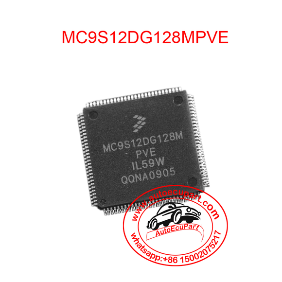 MC9S12DG128MPVE IL59W  automotive Microcontroller IC ECU CPU components