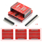 7pcs/set TSOP32 TSOP40 TSOP48 SOP44 SOP56 adapter Sockets for MiniPro TL866II Plus TL866A TL866CS Universal Programmer