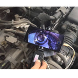 8.5MM Android iOS Automotive Endoscope 360 Degree Industrial Borescope Inspection Camera with 2 Way Steering