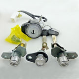 81905-26020 Driver Passenger Door Lock Cylinder Set with 2 Keys 8190526020 for 2000-2006 Hyundai Santa Fe