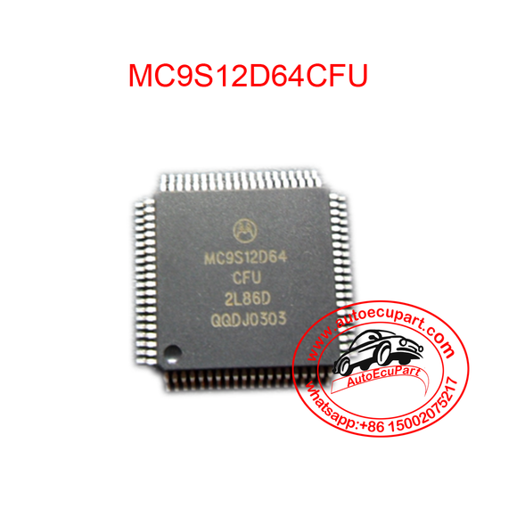MC9S12D64CFU automotive Microcontroller IC CPU