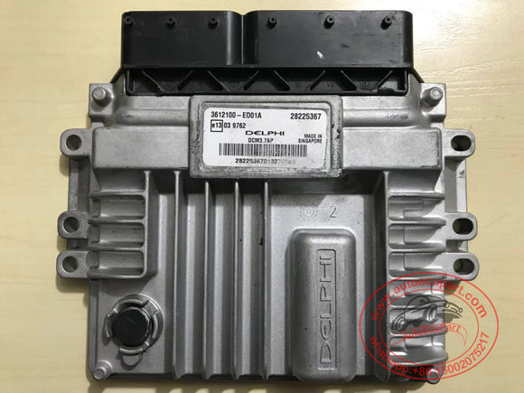  ECU 3612100-ED01A 28225367 4D20 for Greatwall Wingle 3 / Haval H5 H6 2.8TC