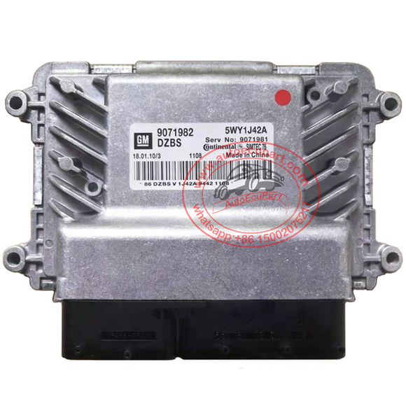 9071982 5WY1J42A DZBS New ECU ECM PCM Engine Computer for GM Chevrolet Cruze