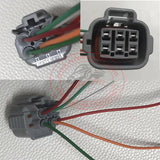 90980-12635 6-way 9098012635 Harness Cable Connector Adapter for 89871-71010 Driver Injector Fuel Injection ECU