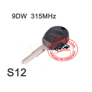 9DW Remote Control Key for Chery 433MHz / 315MHz  S12 Blade