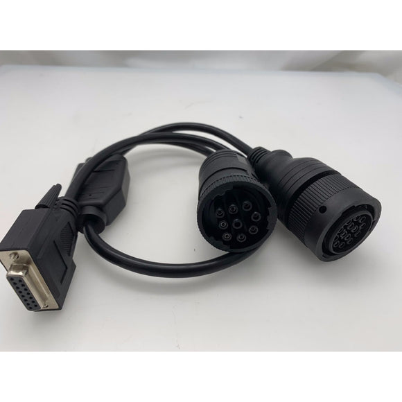 9PIN+14PIN Adapter Cable for CAT ET3 Diagnostic interface