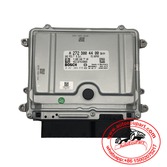 A2729004400 (A 272 900 44 00 ) New Engine Computer ECU ECM Module for Mercedes Benz M272