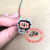  A/C Temperature Sensor Plug Pigtail Connector 2 Pin 2-way for MAZDA 2 3 5 6 CX-5 